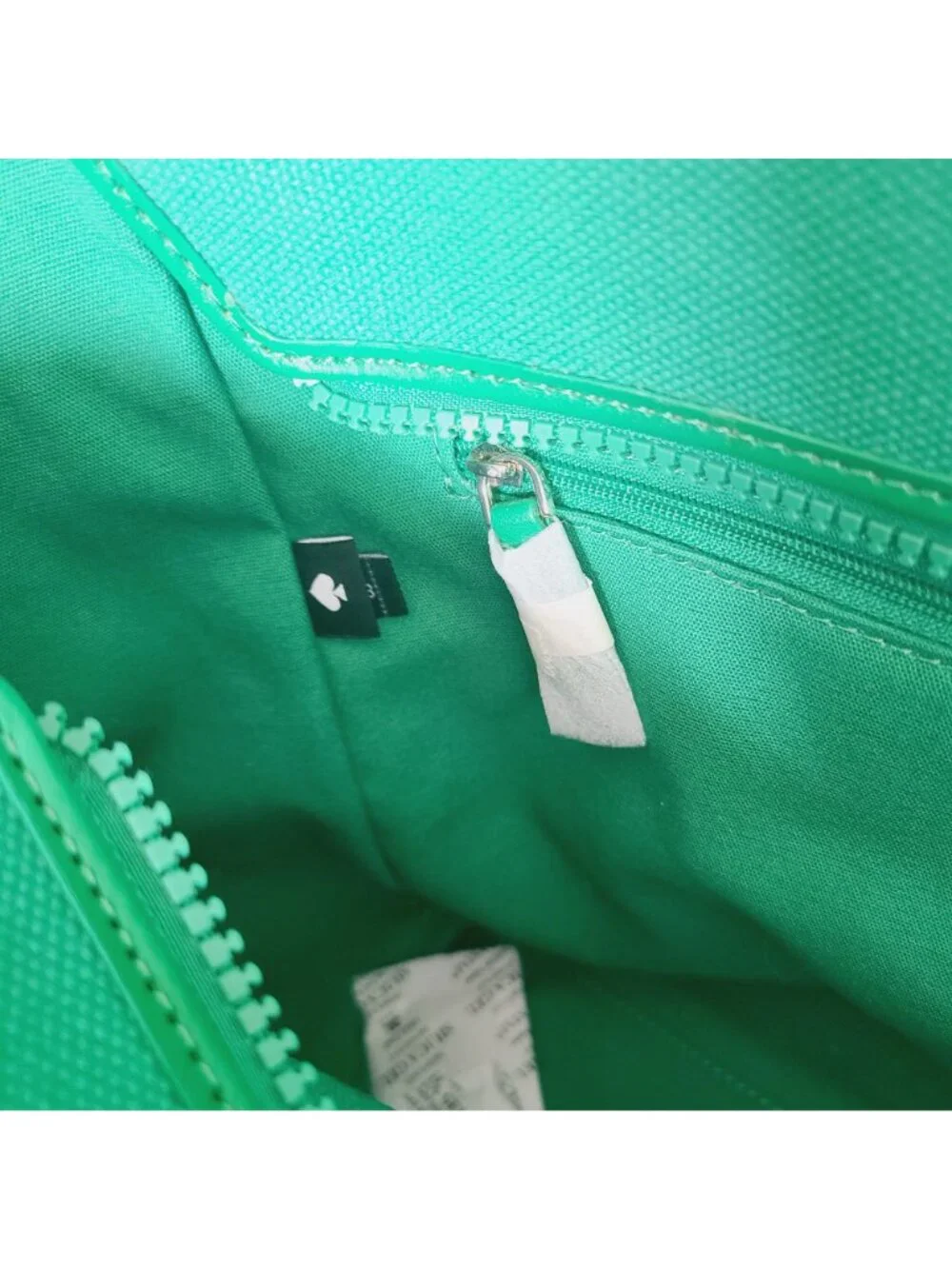 Kate Spade Jett Canvas LARGE Tote in Green Bean Multi #KB695 NWT
